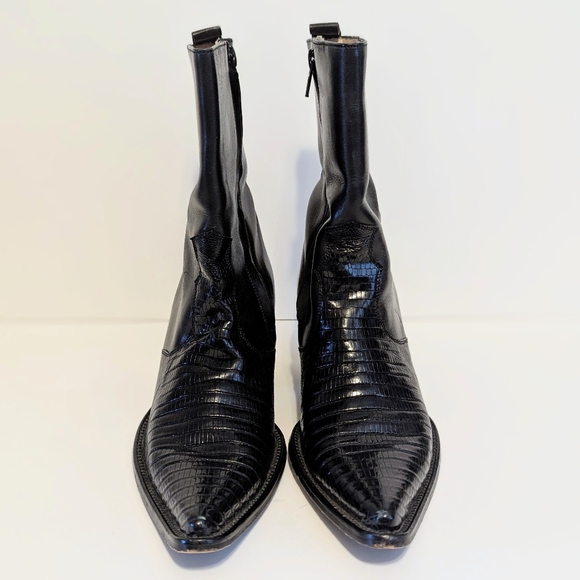 Dan Post Short Western Boots - Picture 2 of 7